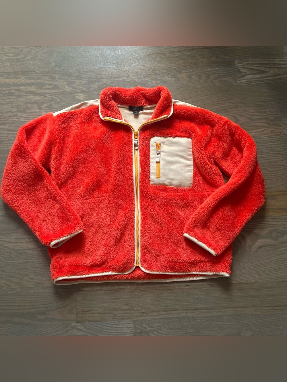 J. Crew Women's Superplush
Sherpa Full-Zip Jacket Size XS